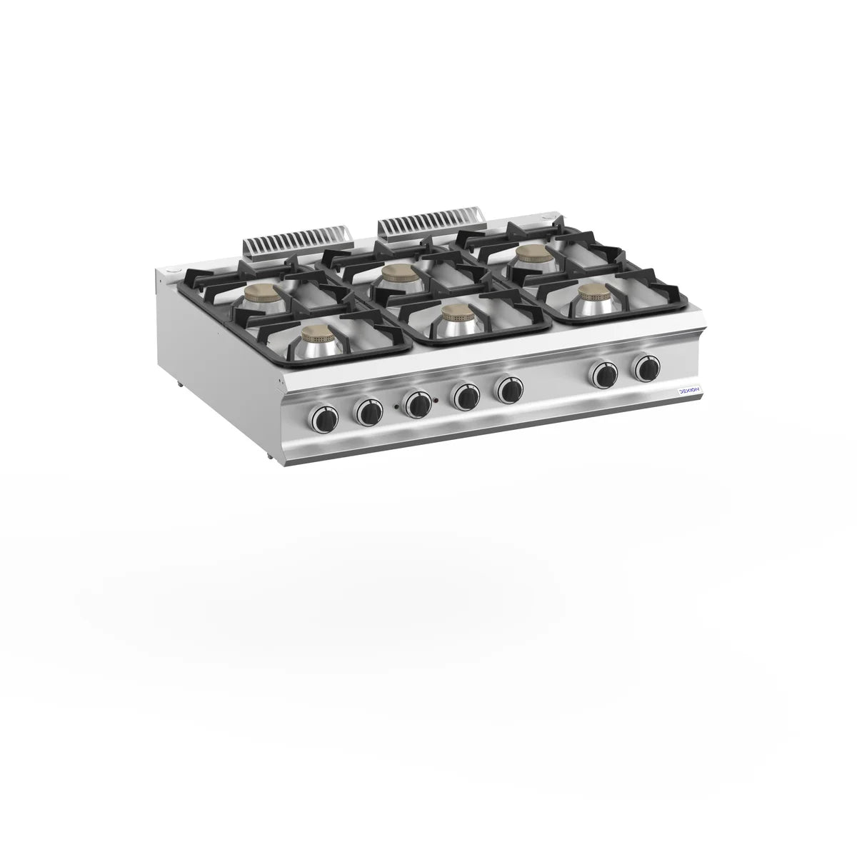 Gasherd Dexion Lux 980 - 120/90 - Tischgerät - 4 Kochstellen - 54 kW