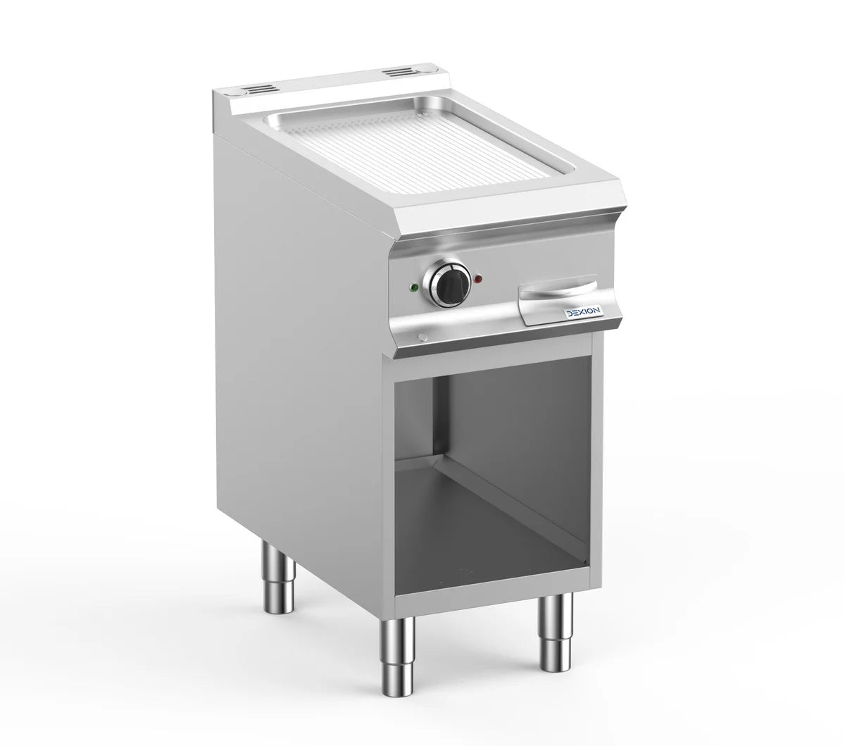 Elektrogrillplatte Dexion Lux- 700 - 40/73 - gerillt - 5 kW
