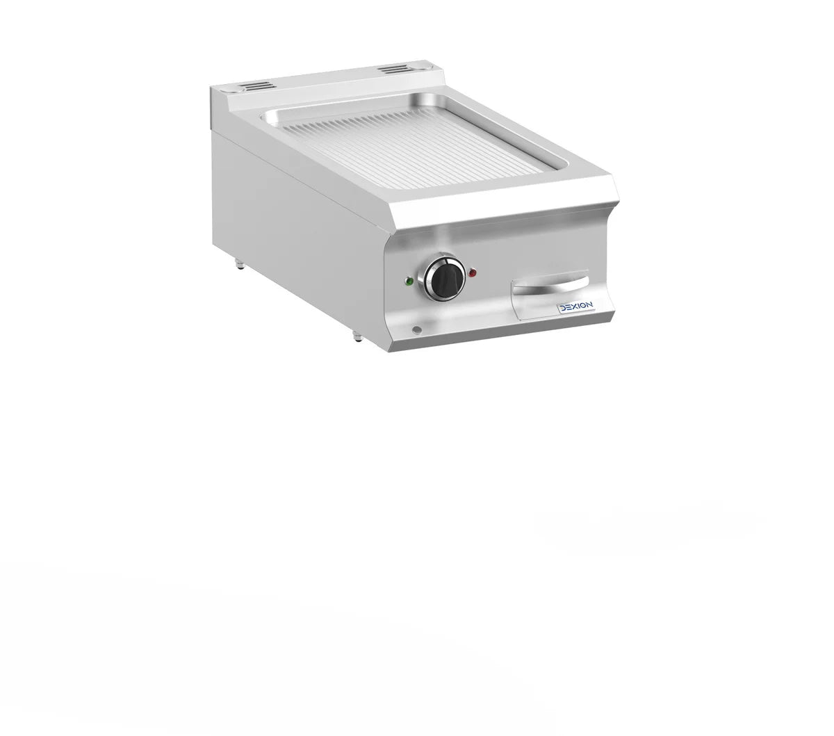 Elektrogrillplatte Dexion Lux 700 - 40/73 - gerillt - Tischgerät - 5 kW