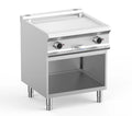 Elektrogrillplatte Dexion Lux 700 - 70/73 - glatt, verchromt - 10 kW