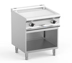 Elektrogrillplatte Dexion Lux 700 - 70/73 - glatt, verchromt - 10 kW