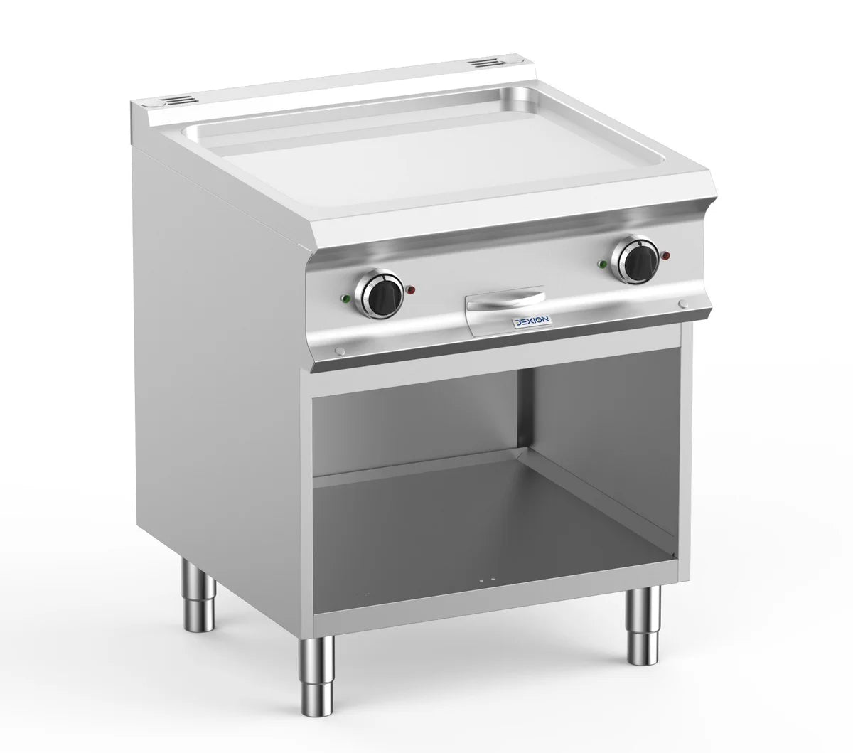 Elektrogrillplatte Dexion Lux 700 - 70/73 - glatt, verchromt - 10 kW
