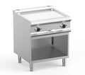 Plancha électrique Dexion Lux 700 - 70/73 - rainurée - 10 kW
