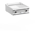 Elektrogrillplatte Dexion Lux 700 - 70/73 - ½ glatt, ½ gerillt - Tischgerät - 10 kW