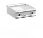 Elektrogrillplatte Dexion Lux 700 - 70/73 - ½ glatt, ½ gerillt - Tischgerät - 10 kW