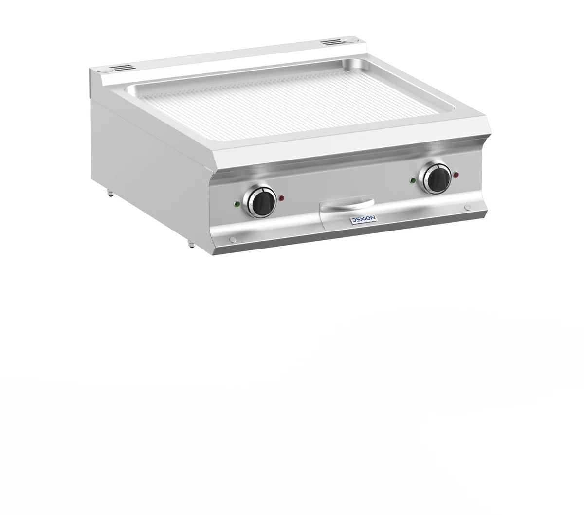 Elektrogrillplatte Dexion Lux 700 - 70/73 - gerillt - Tischgerät - 10 kW