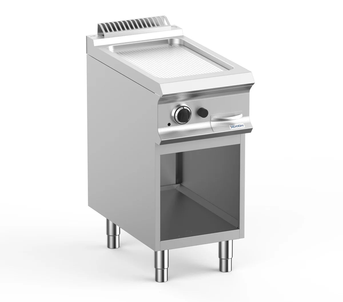 Gasgrillplatte Dexion Lux 700 - 40/73 - gerillt - 7 kW