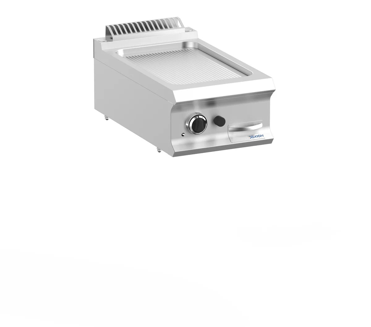 Gasgrillplatte Dexion Lux 700 - 40/73 - gerillt - Tischgerät - 7 kW