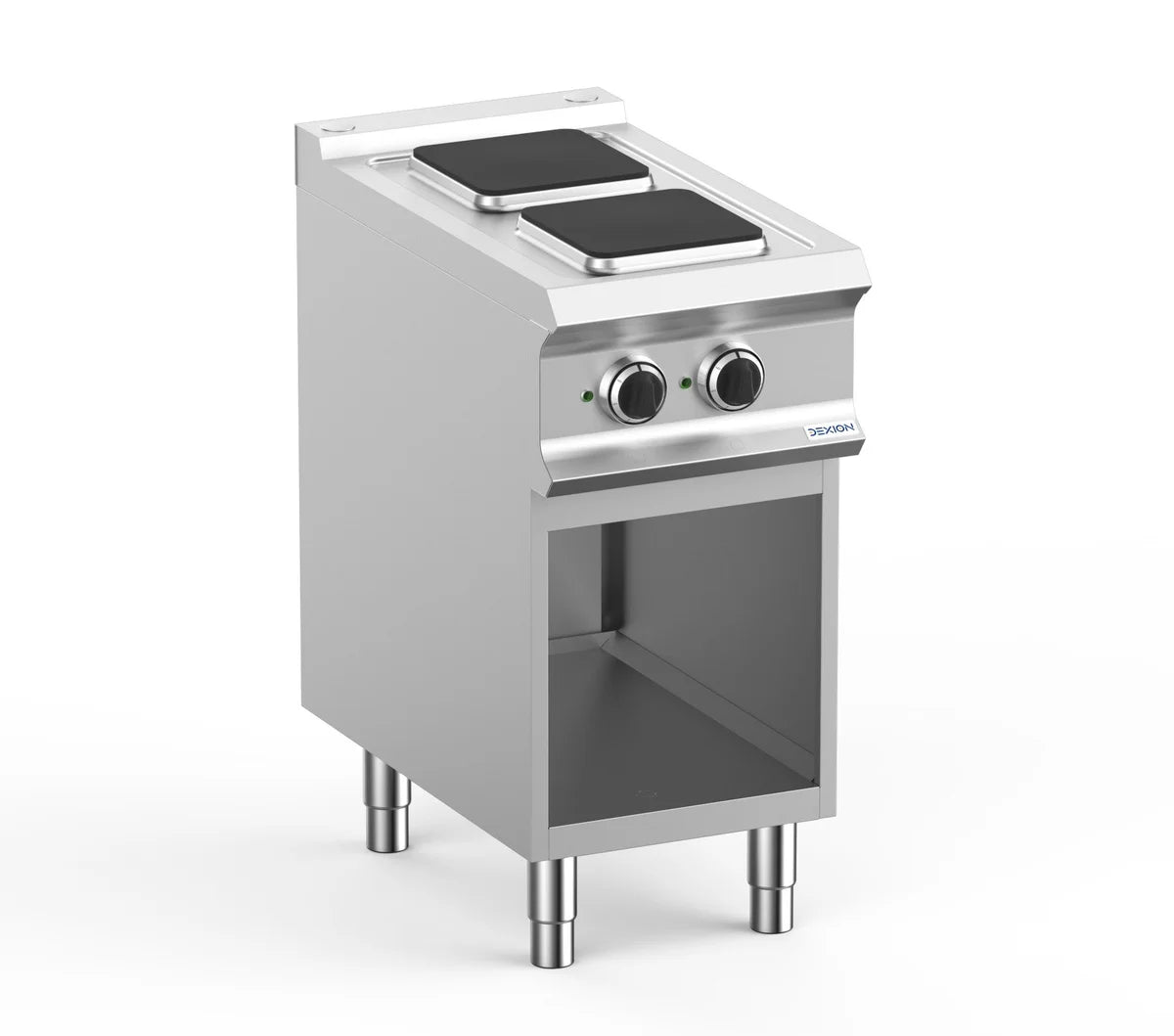 Elektroherd Dexion Lux 700 - 40/73 - 2 quadratische Kochflächen - 5,2 kW