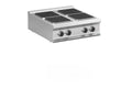Cuisinière électrique Dexion Lux 980 - 80/90 - appareil de table - 4 plaques carrées - 13 kW