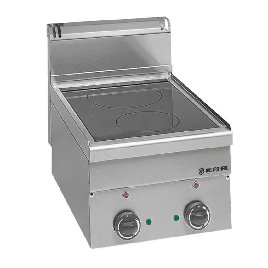 Cuisinière vitrocéramique Série 600 - appareil de table 40/60 - 2 zones de cuisson - 4,3 kW