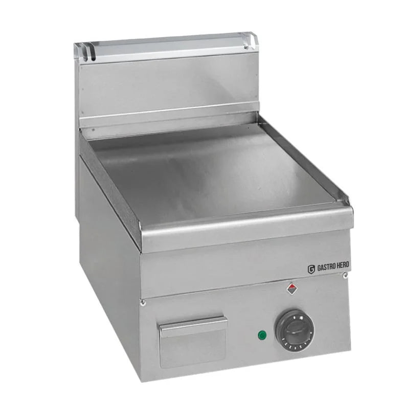 Plancha électrique Série 600 - 40/60 - lisse - modèle de table - 5 kW