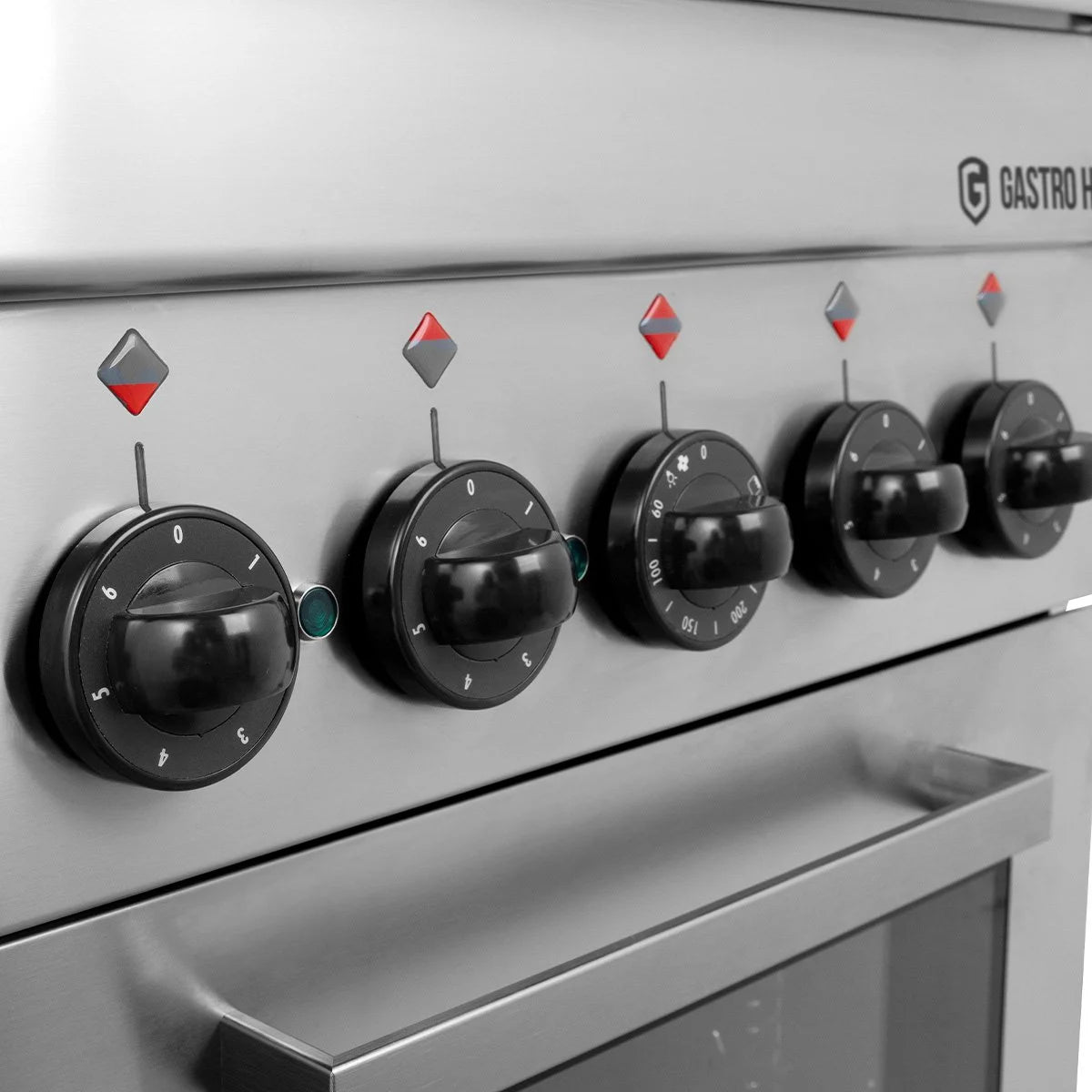 Cuisinière électrique Série 600 - 60/60 avec four électrique et grill électrique - 4 plaques de cuisson 11,7 kW