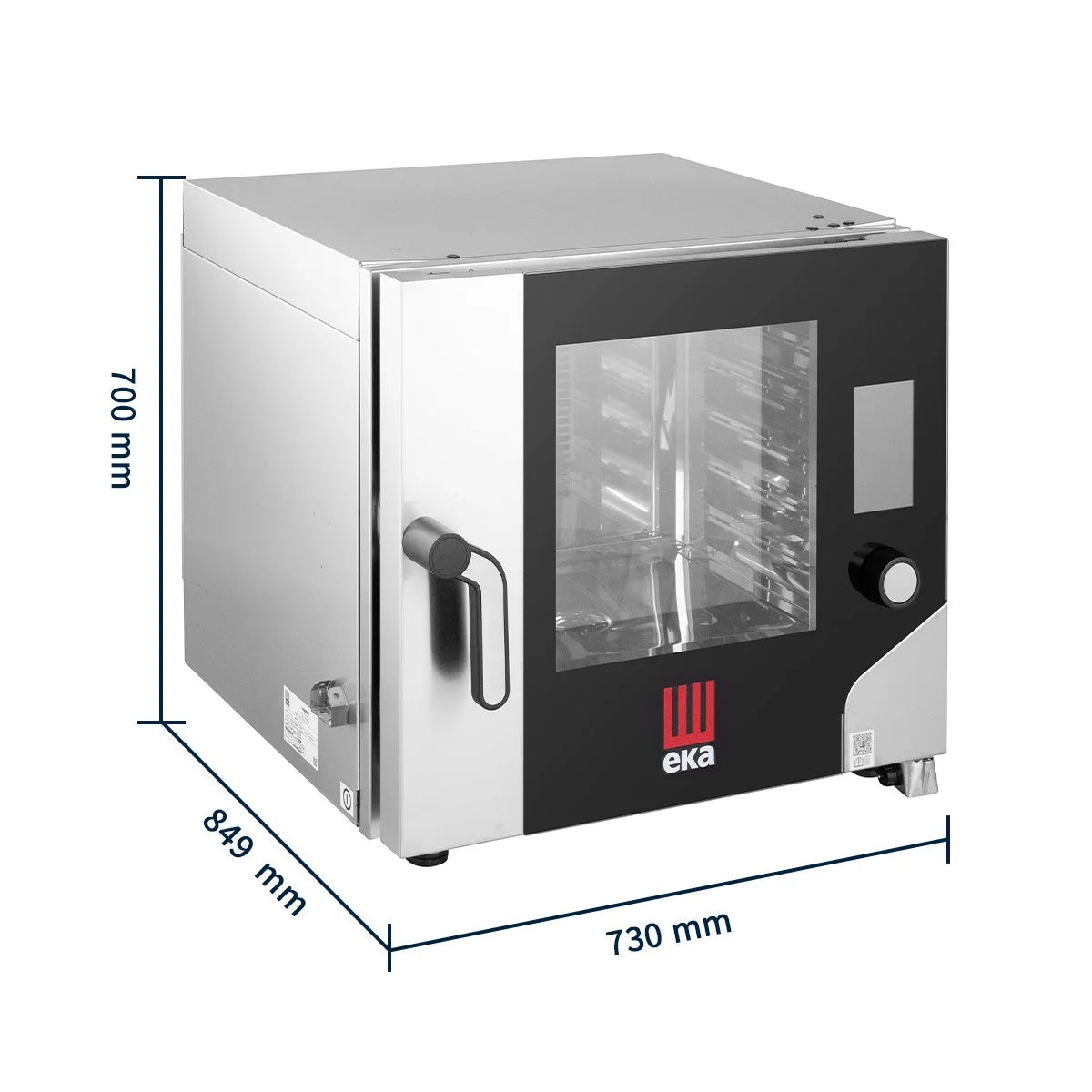 Tecnoeka Kombidämpfer Millennial Touch Screen MKF 511 TS, 5 x GN 1/1