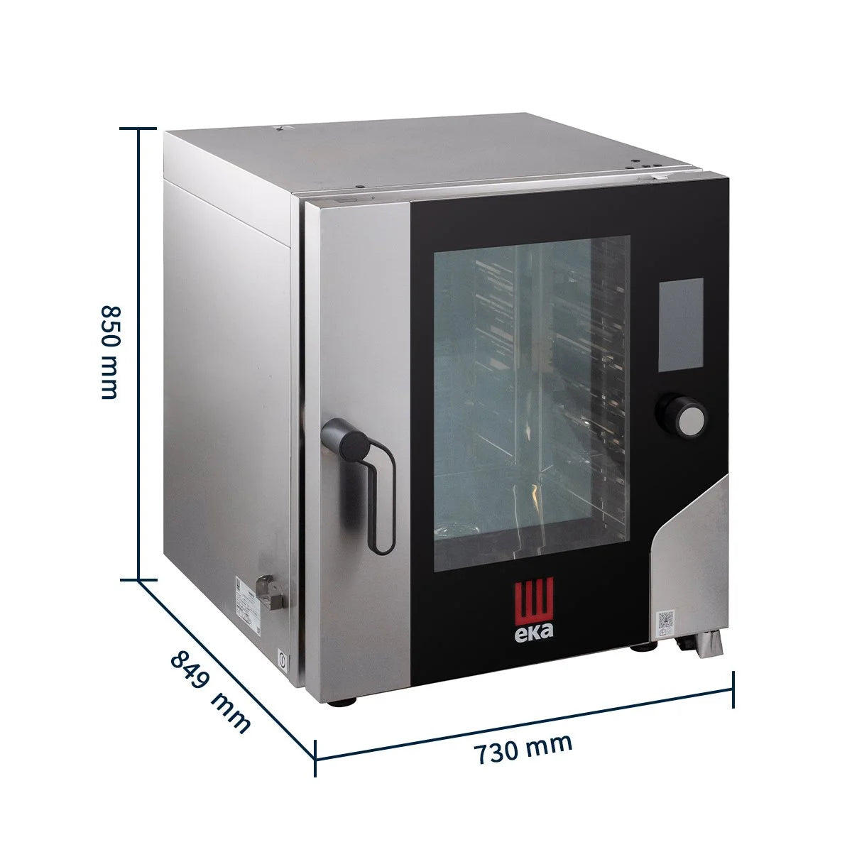 Tecnoeka Kombidämpfer Millennial Touch Screen MKF 711 TS, 7 x GN 1/1
