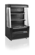 Vitrine réfrigérée verticale ouverte Tefcold ODC90BLACK noire