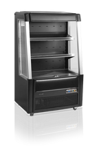 Vitrine réfrigérée verticale ouverte Tefcold ODC90BLACK noire
