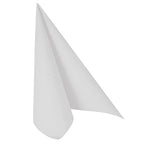 Papstar 50 serviettes ROYAL Collection pliage 1/4 40 cm x 40 cm blanc
