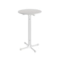 Table haute Feros Berlin Ø 800 mm, blanc