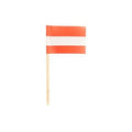 Papstar Piques décoratives avec drapeau Autriche 8 cm - 200 pièces