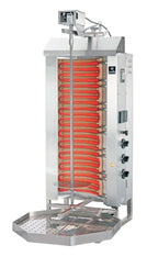 Potis Grill à döner / grill à gyros électrique E3 - bac à graisse octogonal