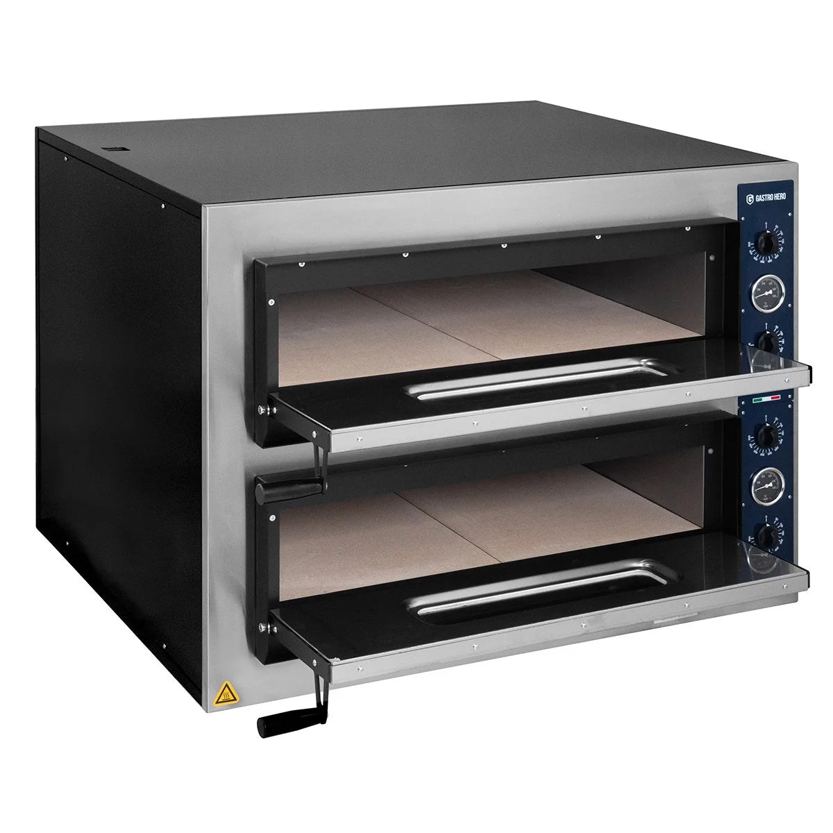 Pizzaofen PROFI 4+4x36 cm