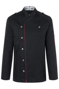 Veste de cuisine pour homme ROCK CHEF®, noire, taille : 54