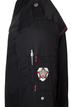 Veste de cuisine pour homme ROCK CHEF®, noire, taille : 54