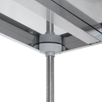 Étagère en acier inoxydable ECO 1000x500x1800 mm