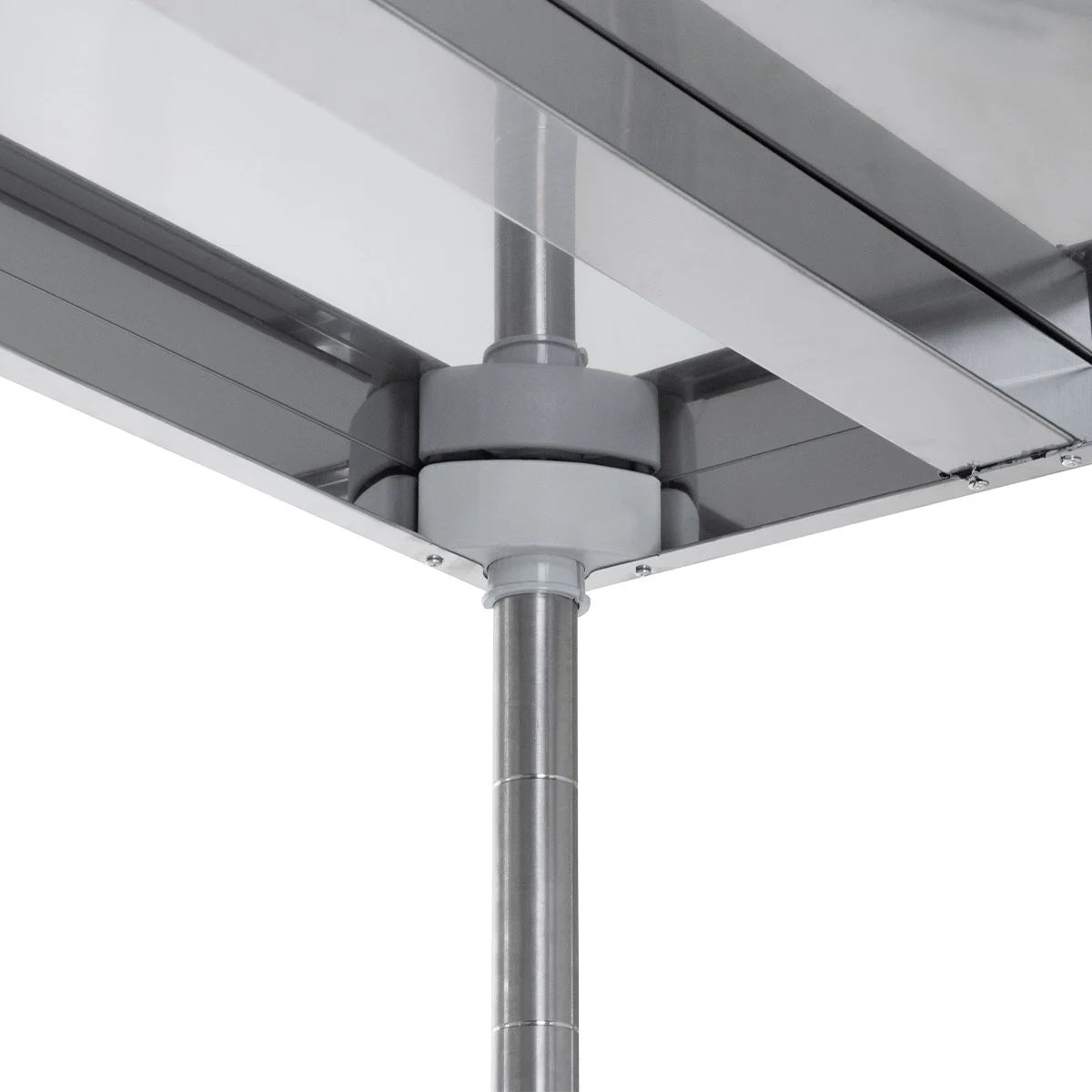 Edelstahl Regal ECO 1500x500x1800 mm