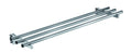 Glissière à plateaux en inox PROFI rabattable 1000x300