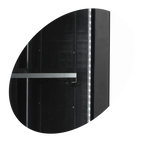 Armoire réfrigérée à boissons noire - 387 l - porte vitrée - froid ventilé