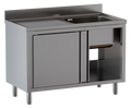 Spülschrank ECO 12x6 mit 1 Becken rechts