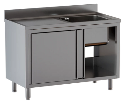 
Spülschrank ECO 14x6 mit 1 Becken rechts
