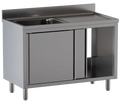 Spülschrank ECO 14x7 mit 1 Becken links