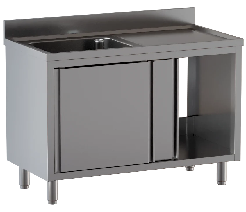 Spülschrank ECO 14x7 mit 1 Becken links