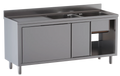 Spülschrank ECO 20x7 mit 2 Becken rechts