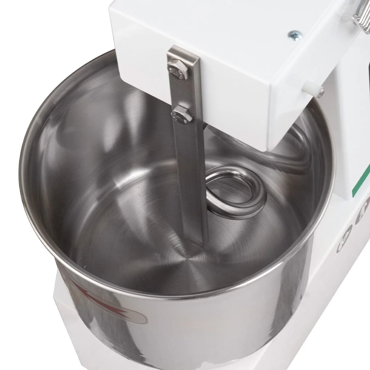 Pétrin à spirale PROFI 10 Litres 230V avec roulettes - tête fixe