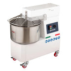 Pétrin à spirale PROFI 22 Litres 230V avec roulettes - tête fixe