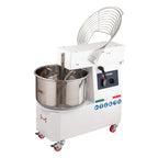Pétrin à spirale PROFI 33 Litres 230V avec roulettes - tête basculante