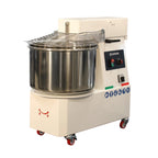 Pétrin à spirale PROFI 33 Litres 400V avec roulettes - tête basculante et 2 vitesses