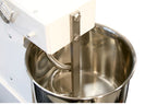 Spiral-Teigknetmaschine PROFI 42 Liter 400V mit Rollen - fester Kopf