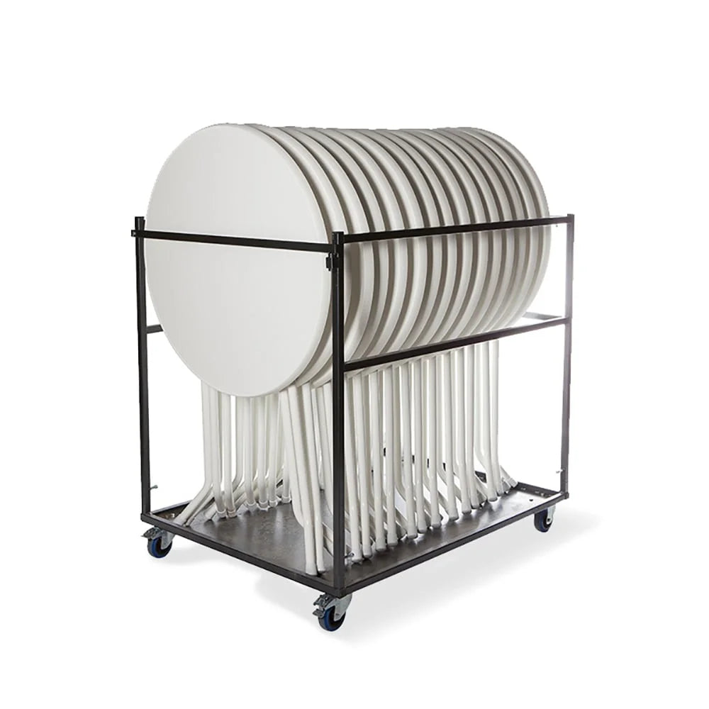 Feros chariot de transport grand pour 10 - 15 tables hautes