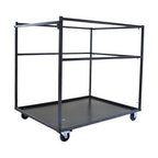 Feros chariot de transport grand pour 10 - 15 tables hautes