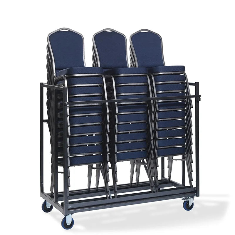 Chariot de transport pour chaises empilables Feros jusqu’à 30 chaises