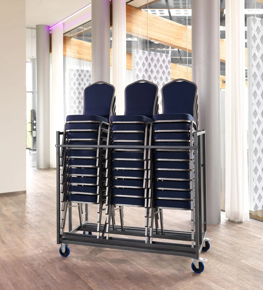 Chariot de transport pour chaises empilables Feros jusqu’à 30 chaises