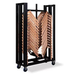 Feros Keeve Chariot de transport pour cadres jusqu’à 30 cadres, 475 x 1090 x 1950 mm