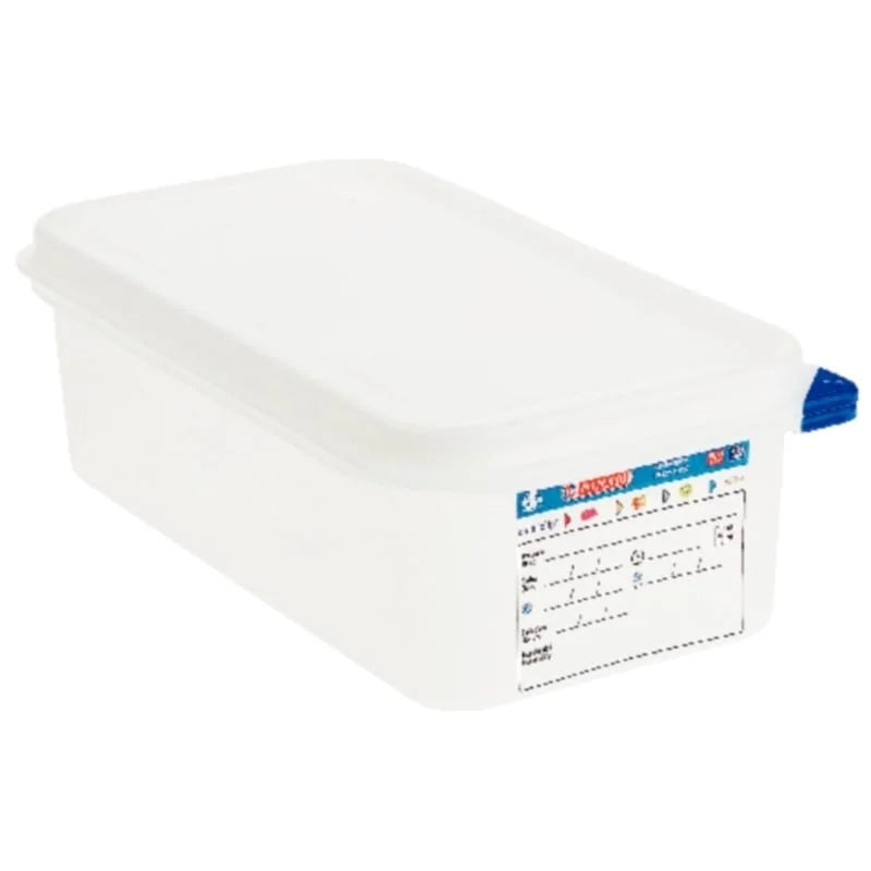 Araven bacs alimentaires GN 1/3 à code couleur, 10 cm - 4 pcs.