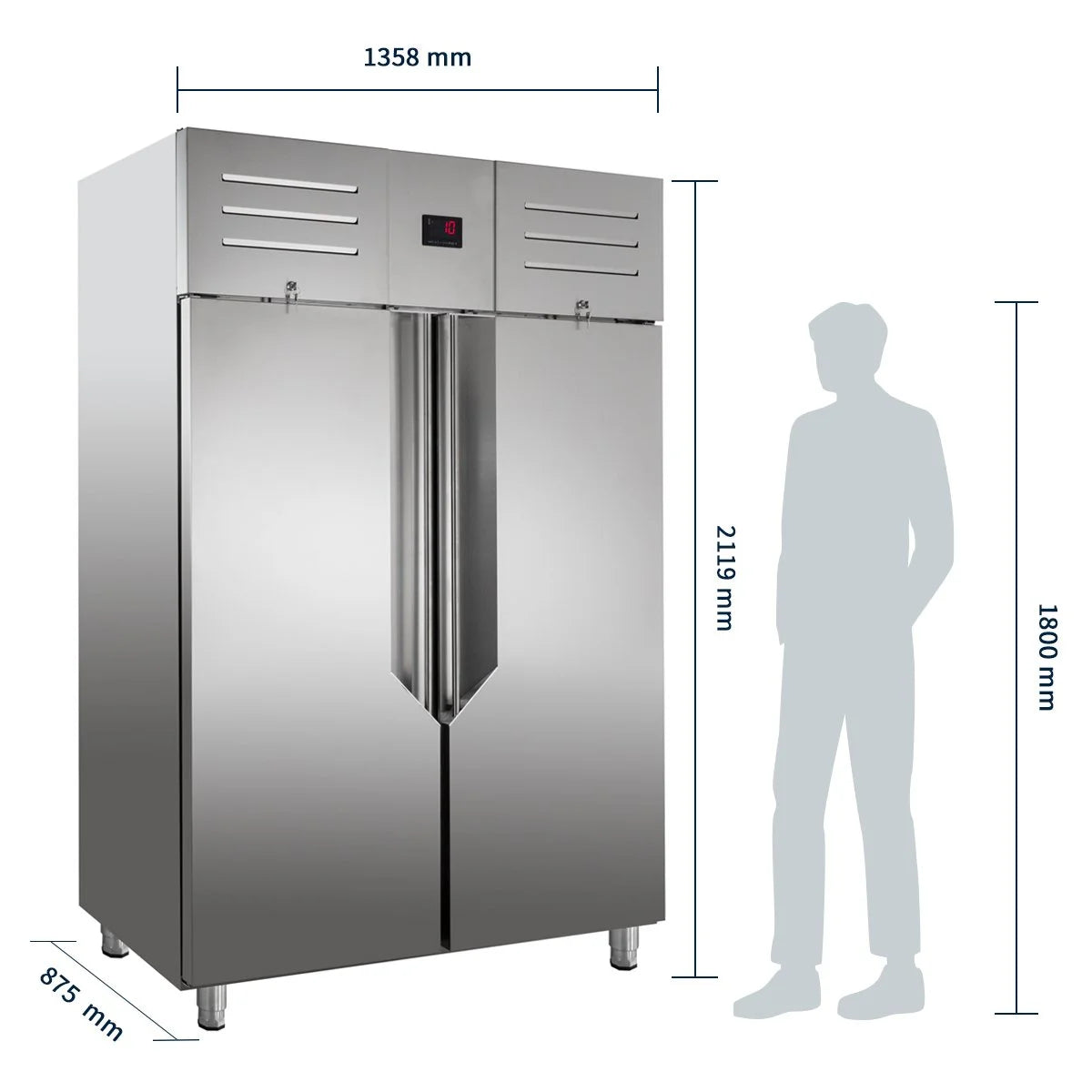 Armoire de congélation Avantis 1400 GN 2/1