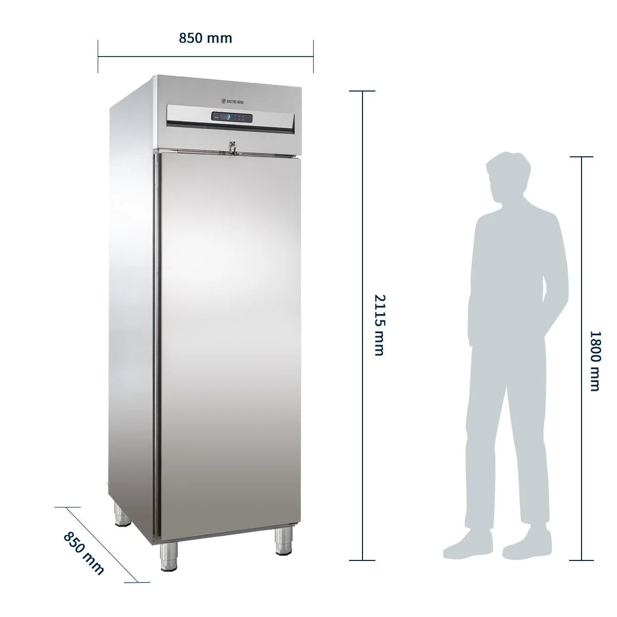 Armoire de congélation Profi 700 GN 2/1 Superior